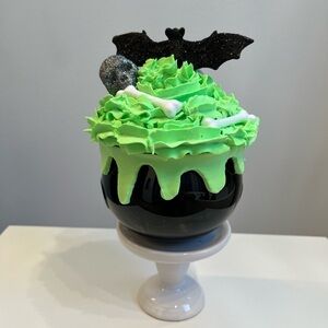 Handmade Halloween Cauldron